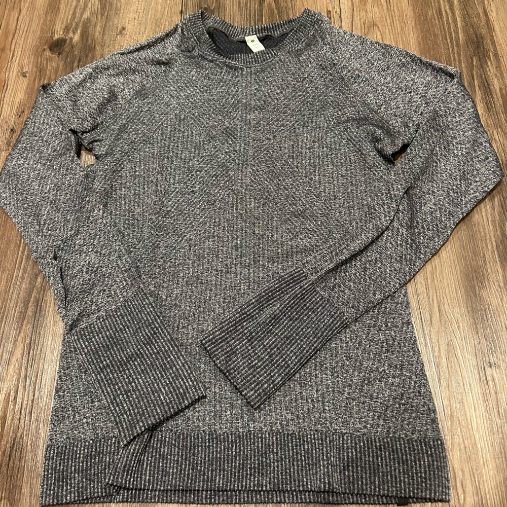 Lululemon Grey Thick Long Sleeve